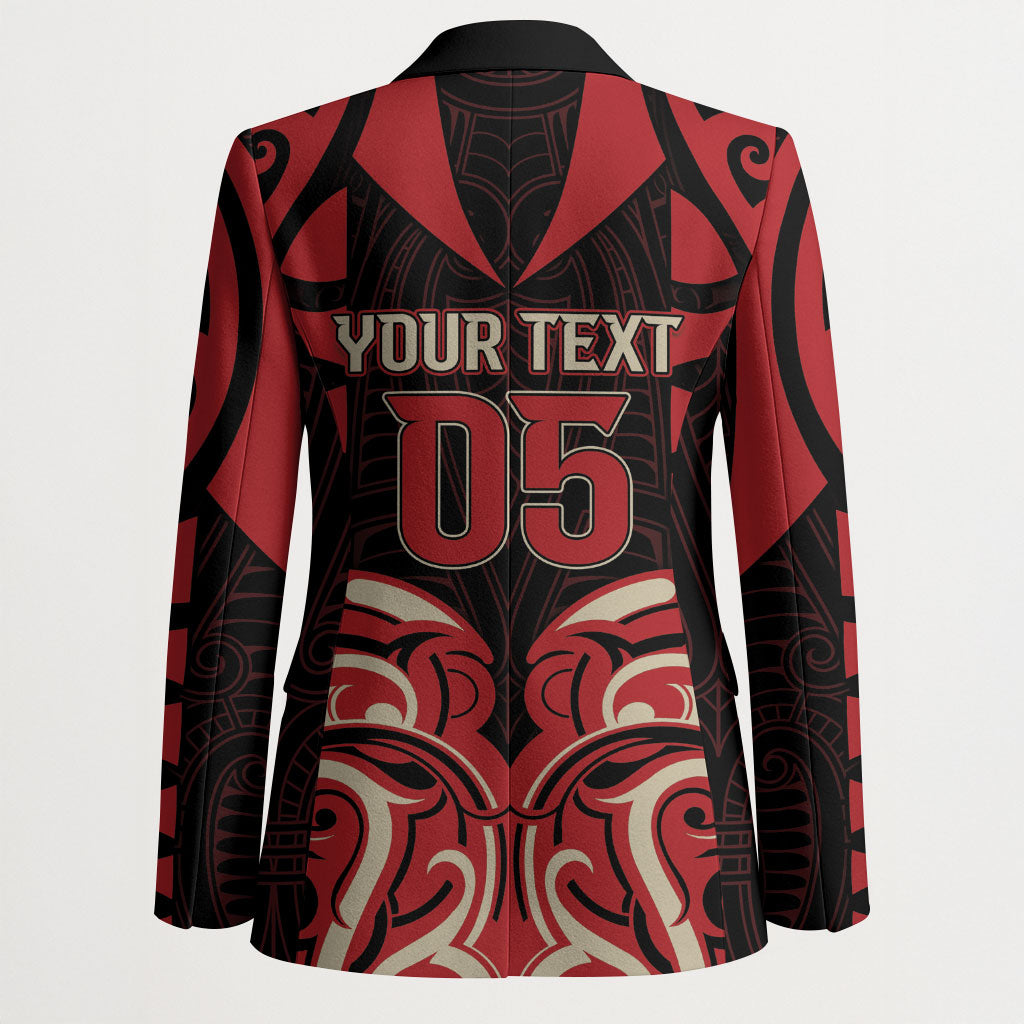 Custom Aotearoa Ngai Te Rangi Blazer New Zealand Traditional Maori Pattern DT05 - Polynesian Pride