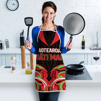 Aotearoa Ngati Maru Apron New Zealand Traditional Maori Pattern DT05 - Polynesian Pride