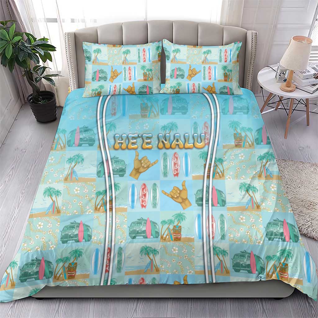 Hawaii Surfing Bedding Set He'e Nalu DT05 - Polynesian Pride