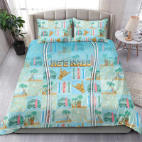 Hawaii Surfing Bedding Set He'e Nalu DT05 - Polynesian Pride