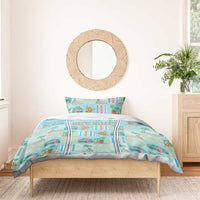 Hawaii Surfing Bedding Set He'e Nalu DT05 - Polynesian Pride