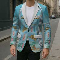 Custom Hawaii Surfing Blazer He'e Nalu DT05 - Polynesian Pride