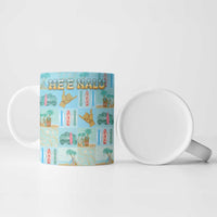 Custom Hawaii Surfing Ceramic Mug He'e Nalu DT05 - Polynesian Pride
