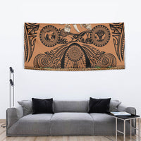 Polynesia Maui Tattoo Inspired Tapestry Tropical Leaf Skirt Costume DT05 - Polynesian Pride