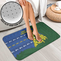 Solomon Islands Christmas Bathroom Set Seashell Xmas Tree Tribal Waves DT05 - Polynesian Pride