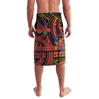 New Caledonia Christmas Lavalava Seashell Xmas Tree Tribal Waves DT05 - Polynesian Pride