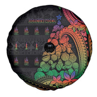 New Caledonia Christmas Spare Tire Cover Seashell Xmas Tree Tribal Waves DT05 - Polynesian Pride