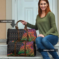New Caledonia Christmas Travel Bag Seashell Xmas Tree Tribal Waves DT05 - Polynesian Pride