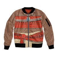Polynesia Ocean Princess Inspired Cosplay Costume Sleeve Zip Bomber Jacket DT05 Unisex Multicolor - Polynesian Pride
