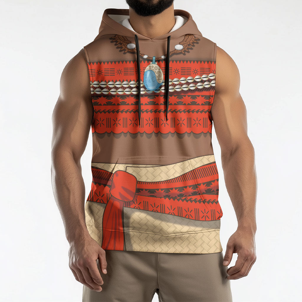 Polynesia Ocean Princess Inspired Cosplay Costume Sleeveless Hoodie