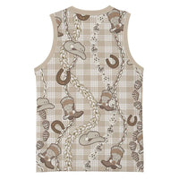 Hawaii Palaka Cowboy Basketball Jersey Shell Maile Lei With Western Patterns DT05 - Polynesian Pride