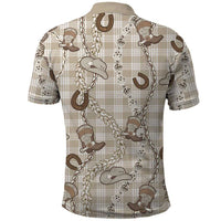Hawaii Palaka Cowboy Polo Shirt Shell Maile Lei With Western Patterns DT05 - Polynesian Pride
