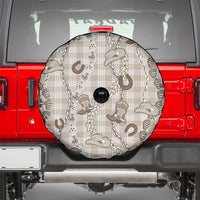 Hawaii Palaka Cowboy Spare Tire Cover Shell Maile Lei With Western Patterns DT05 - Polynesian Pride