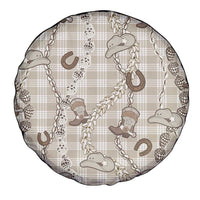 Hawaii Palaka Cowboy Spare Tire Cover Shell Maile Lei With Western Patterns DT05 - Polynesian Pride