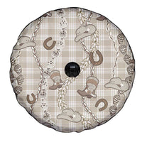 Hawaii Palaka Cowboy Spare Tire Cover Shell Maile Lei With Western Patterns DT05 - Polynesian Pride
