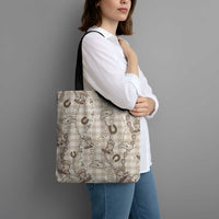 Hawaii Palaka Cowboy Tote Bag Shell Maile Lei With Western Patterns DT05 - Polynesian Pride