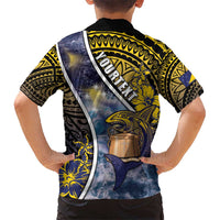 Personalised Tokelau Hawaiian Shirt National Badge Waves Style DT05 - Polynesian Pride