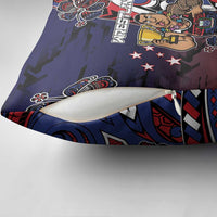 Samoa Wrestling Pillow Cover Polynesian Warrior Funny Style DT05 - Polynesian Pride