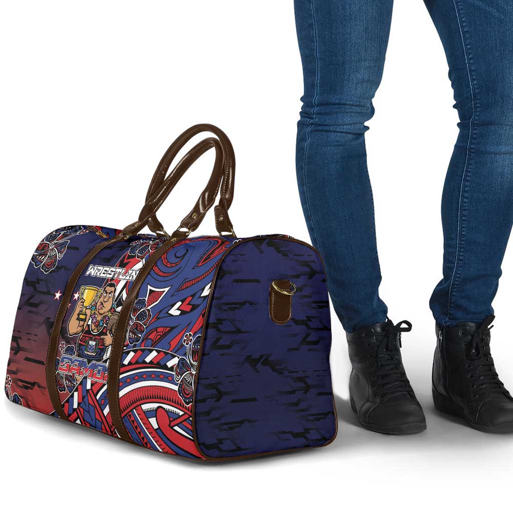 Samoa Wrestling Travel Bag Polynesian Warrior Funny Style DT05 - Polynesian Pride