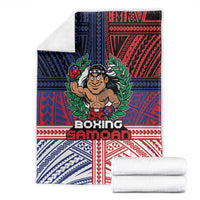 Samoa Boxing Blanket Samoan Boxer Funny Style DT05 - Polynesian Pride