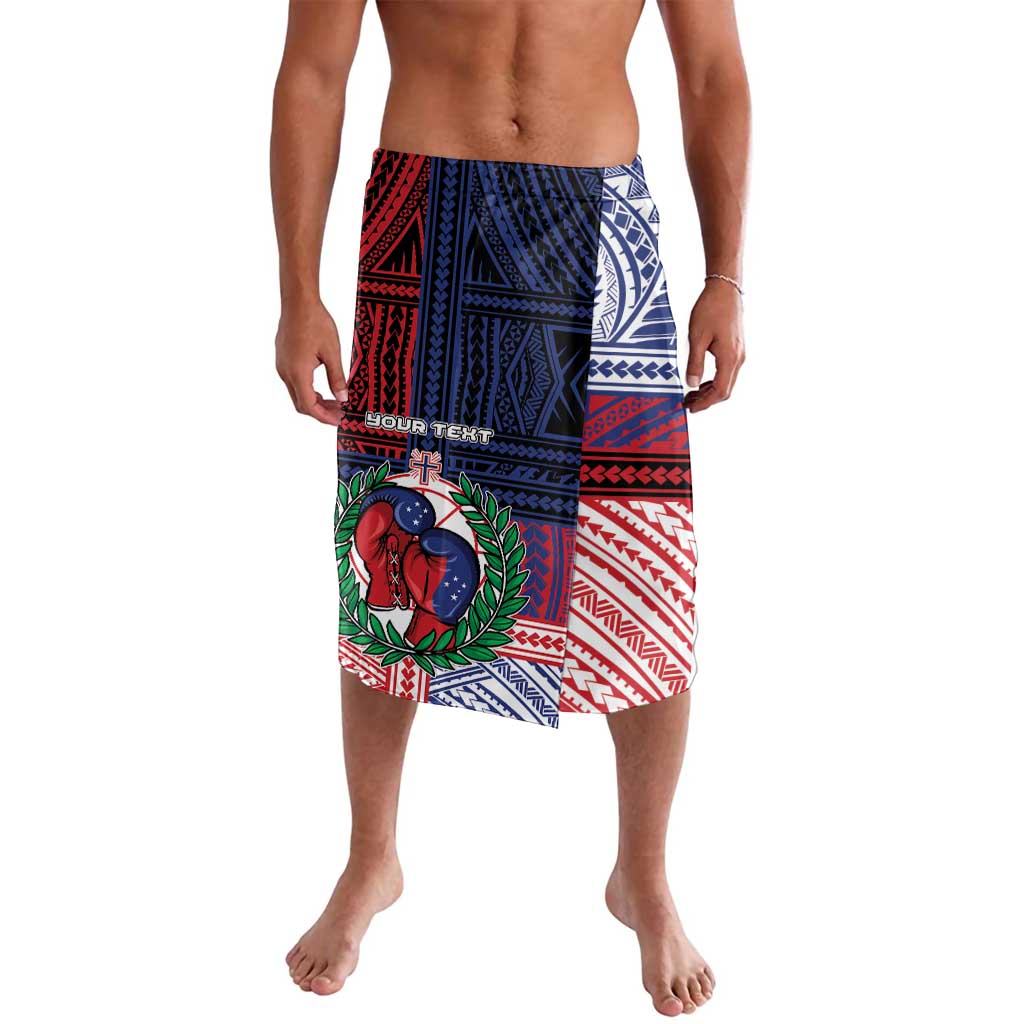 Personalised Samoa Boxing Lavalava Samoan Boxer Funny Style DT05 Red - Polynesian Pride