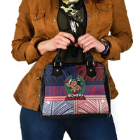 Samoa Boxing Shoulder Handbag Samoan Boxer Funny Style DT05 - Polynesian Pride