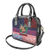 Samoa Boxing Shoulder Handbag Samoan Boxer Funny Style DT05 - Polynesian Pride