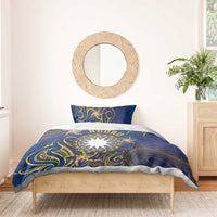 Nauru Bedding Set Hibiscus Polynesian Tribal Pattern DT05 - Polynesian Pride