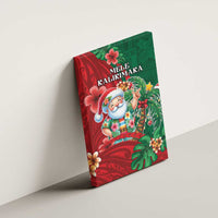 Hawaii Christmas Canvas Wall Art Mele Kalikimaka Funny Hawaiian Santa DT05 - Polynesian Pride
