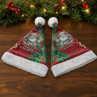 Hawaii Christmas Santa Hat Mele Kalikimaka Funny Hawaiian Santa DT05 - Polynesian Pride