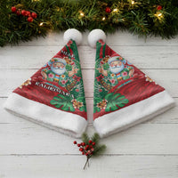 Hawaii Christmas Santa Hat Mele Kalikimaka Funny Hawaiian Santa DT05 - Polynesian Pride