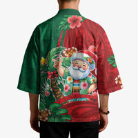 Hawaii Christmas Kimono Mele Kalikimaka Funny Hawaiian Santa DT05 - Polynesian Pride