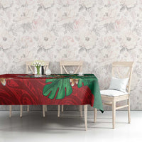 Hawaii Christmas Tablecloth Mele Kalikimaka Funny Hawaiian Santa DT05 - Polynesian Pride