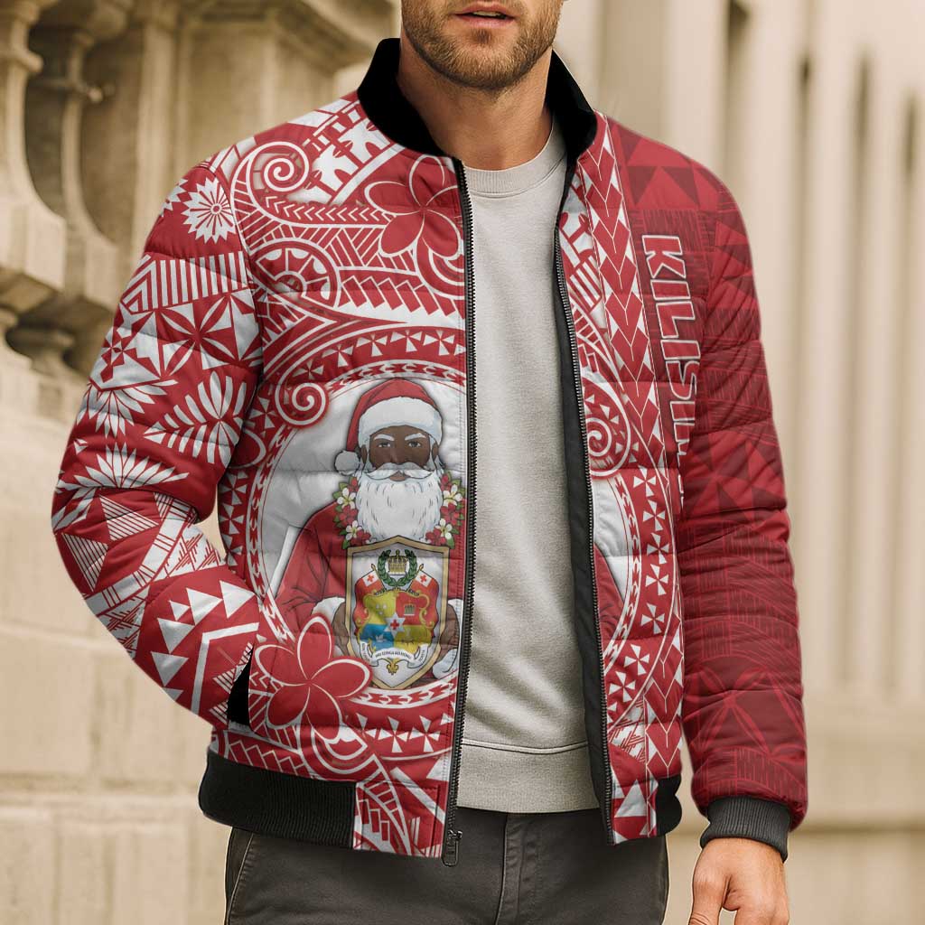 Tonga Christmas Bomber Puffer Jacket Kilisimasi Fiefia DT05 - Polynesian Pride