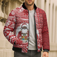 Tonga Christmas Bomber Puffer Jacket Kilisimasi Fiefia DT05 - Polynesian Pride