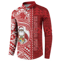 Tonga Christmas Button Sweatshirt Kilisimasi Fiefia DT05 - Polynesian Pride