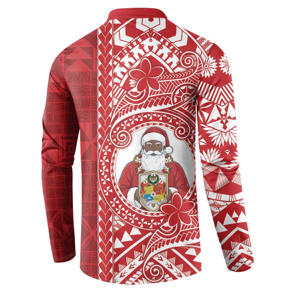 Tonga Christmas Button Sweatshirt Kilisimasi Fiefia DT05 - Polynesian Pride