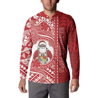 Tonga Christmas Button Sweatshirt Kilisimasi Fiefia DT05 - Polynesian Pride