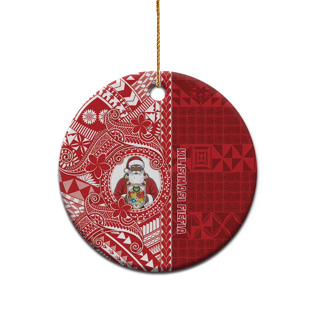 Tonga Christmas Ceramic Ornament Kilisimasi Fiefia DT05 - Polynesian Pride