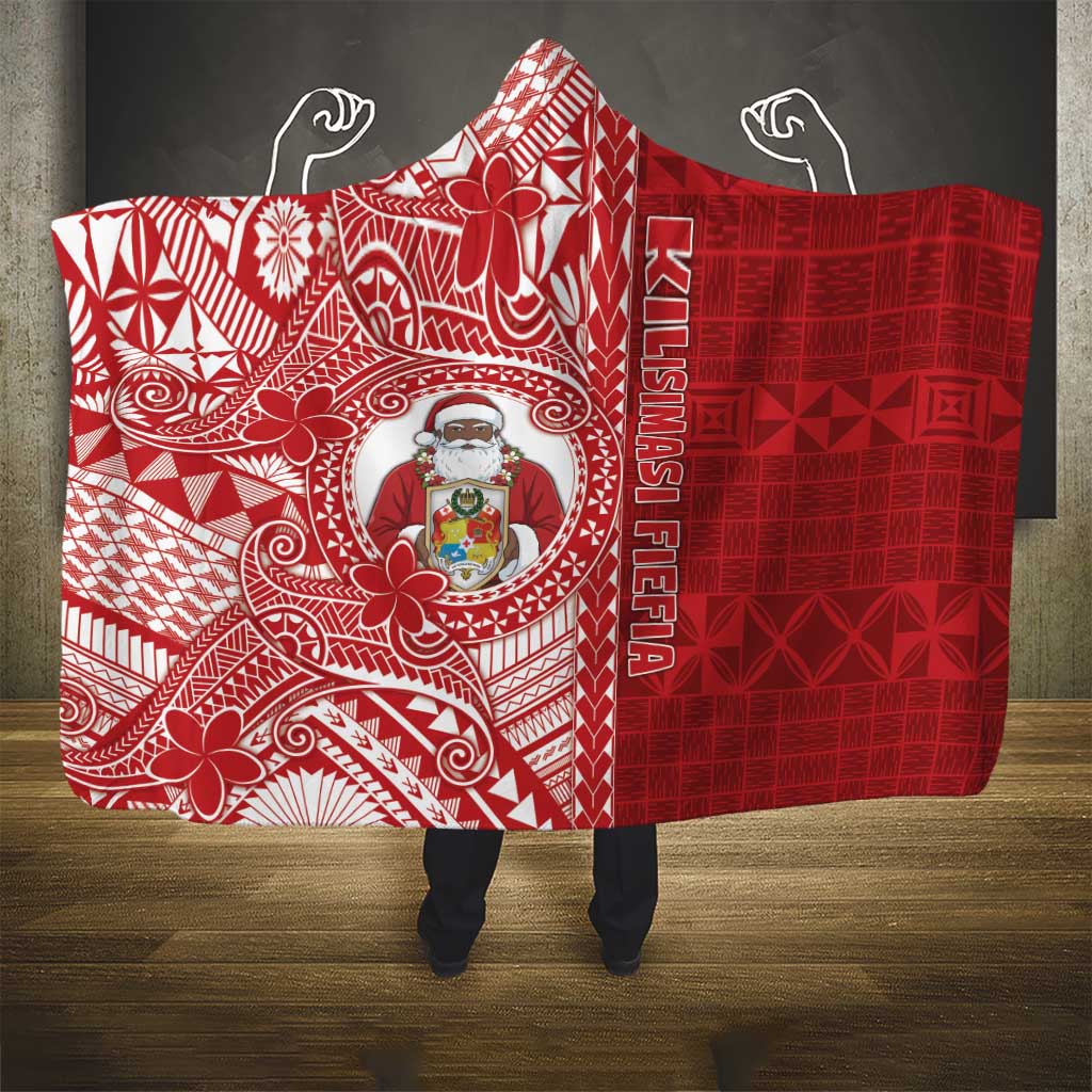 Tonga Christmas Hooded Blanket Kilisimasi Fiefia DT05 - Polynesian Pride
