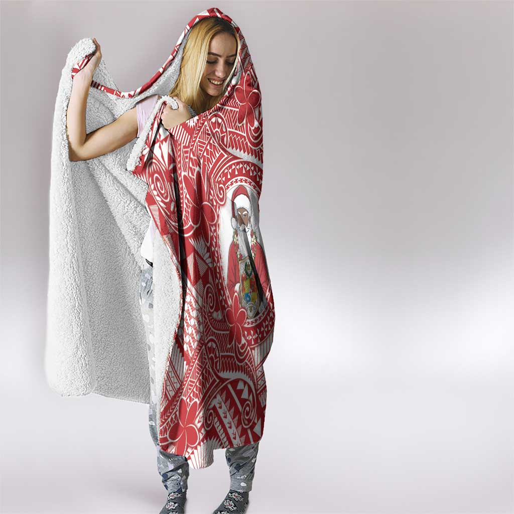 Tonga Christmas Hooded Blanket Kilisimasi Fiefia DT05 - Polynesian Pride