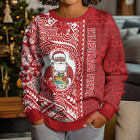 Tonga Christmas Kid Ugly Christmas Sweater Kilisimasi Fiefia DT05 - Polynesian Pride