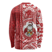 Tonga Christmas Long Sleeve Shirt Kilisimasi Fiefia DT05 - Polynesian Pride