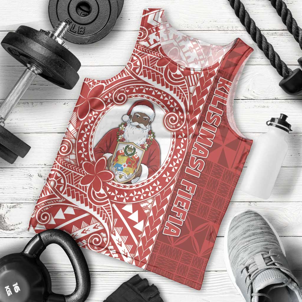 Tonga Christmas Men Tank Top Kilisimasi Fiefia DT05 - Polynesian Pride