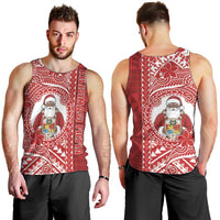 Tonga Christmas Men Tank Top Kilisimasi Fiefia DT05 - Polynesian Pride