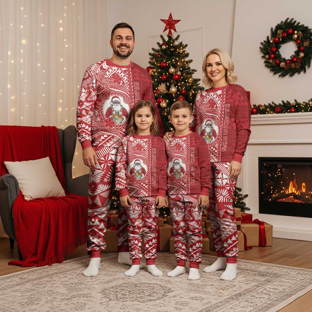 Tonga Christmas Pajama Set Kilisimasi Fiefia DT05 - Polynesian Pride