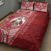 Tonga Christmas Quilt Bed Set Kilisimasi Fiefia DT05 - Polynesian Pride
