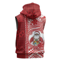 Tonga Christmas Sleeveless Hoodie Kilisimasi Fiefia DT05 - Polynesian Pride