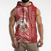 Tonga Christmas Sleeveless Hoodie Kilisimasi Fiefia DT05 - Polynesian Pride