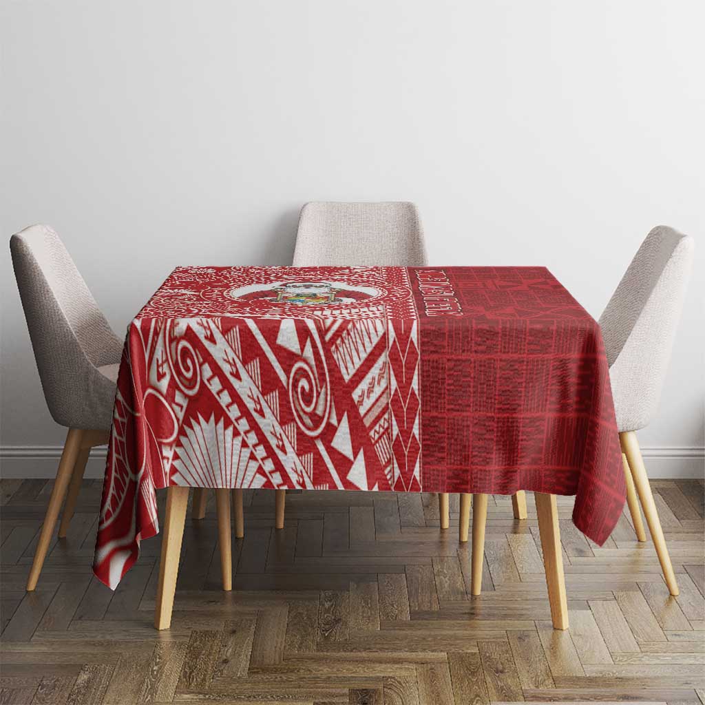 Tonga Christmas Tablecloth Kilisimasi Fiefia DT05 - Polynesian Pride